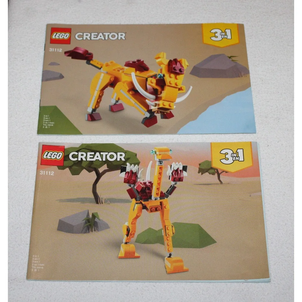 17 LEGO Instruction Manuals ONLY Minecraft Marvel Creator City Star Wars